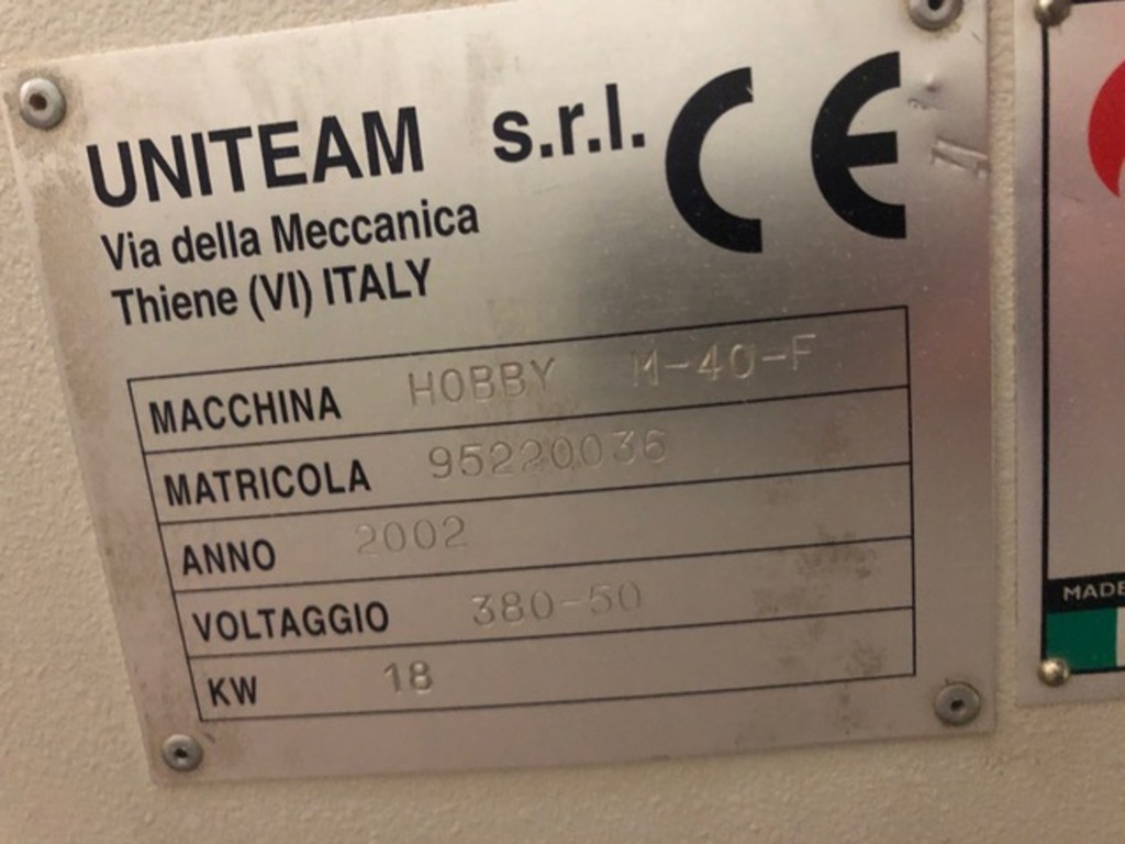 UNITEAM HOBBY M-40-F in vendita - foto 6