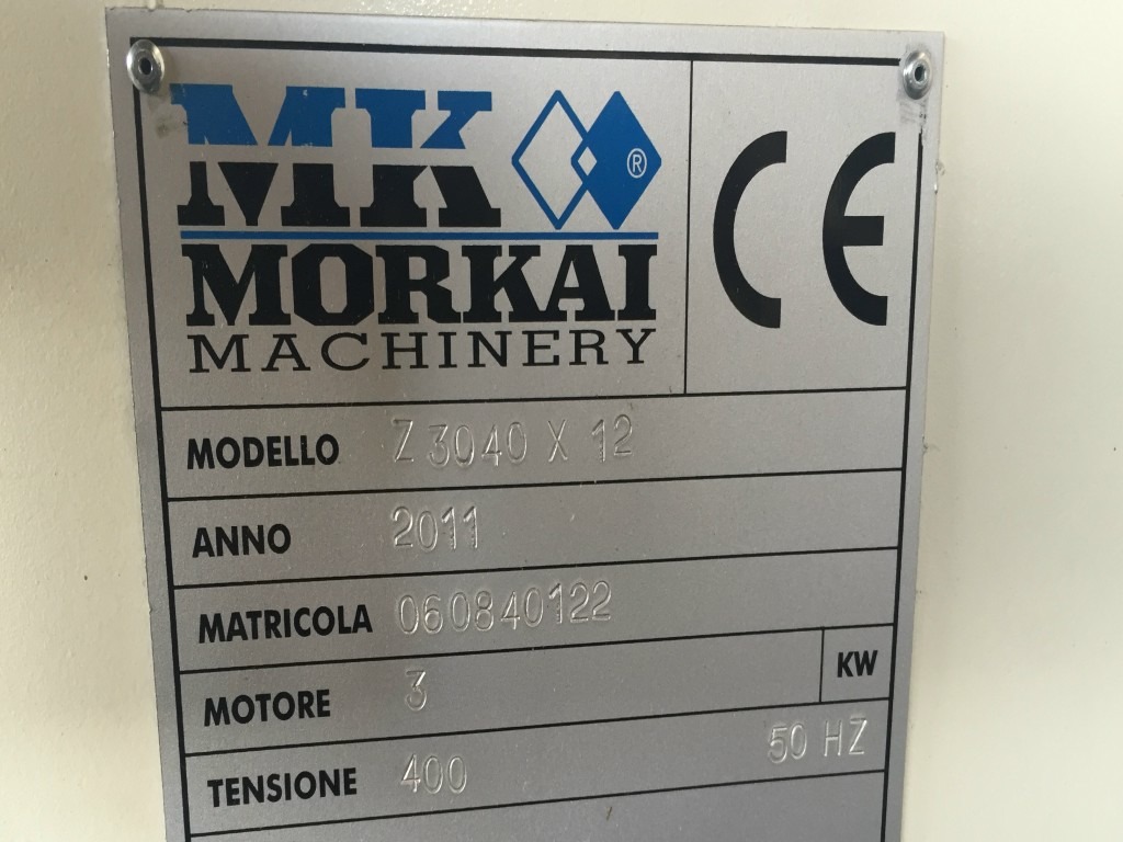 TRAPANO RADIALE MORKAI  MOD. Z3040x12 SBRACCIO 1250 mm in vendita - foto 4