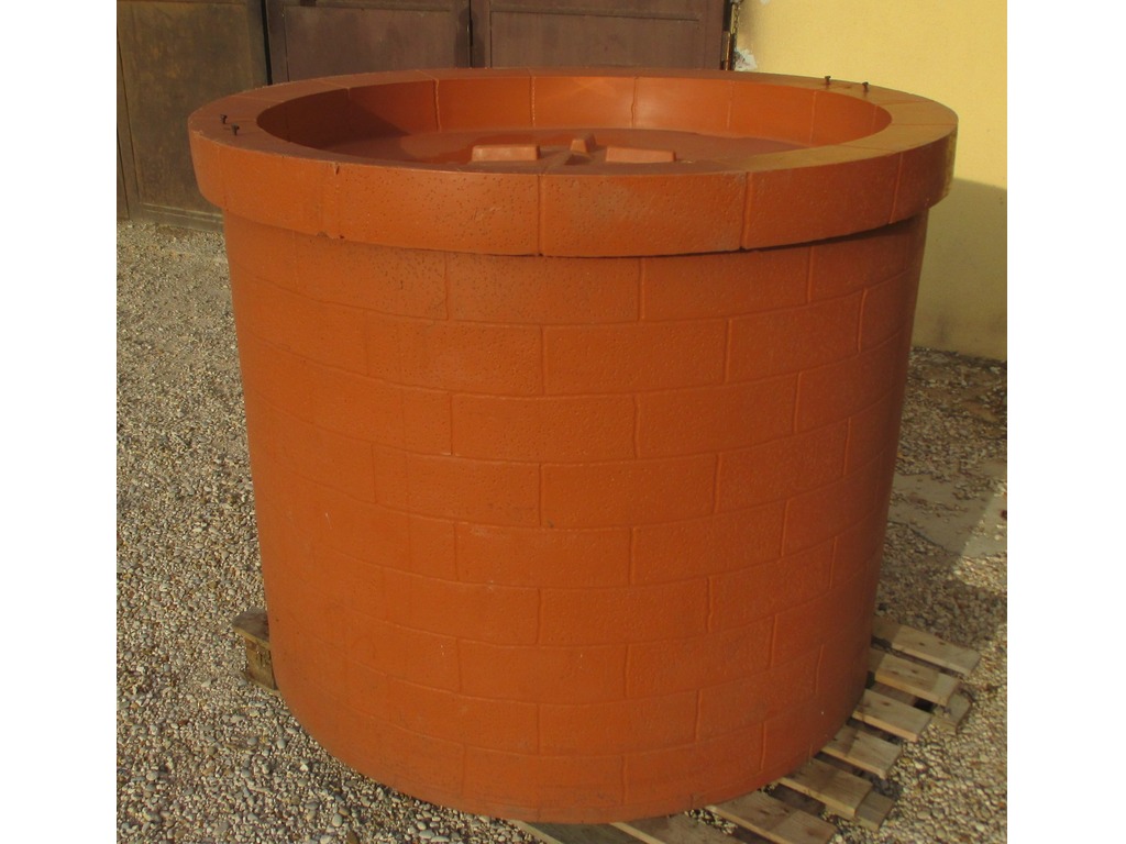 SERBATOIO CONTENITORE ORNAMENTALE PER ACQUA POTABILE FINTO POZZO in vendita - foto 2