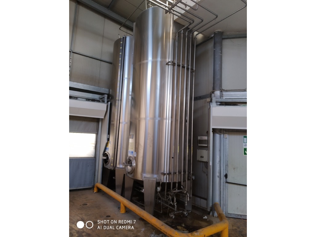 Silos in acciao inox per olio uso alimentare in vendita - foto 1