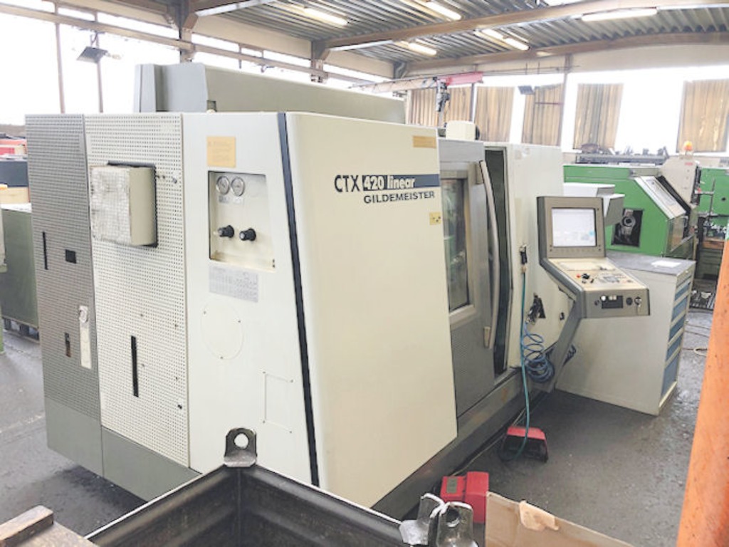 GILDEMEISTER tornio a cnc mod. CTX 420 Linear in vendita - foto 1