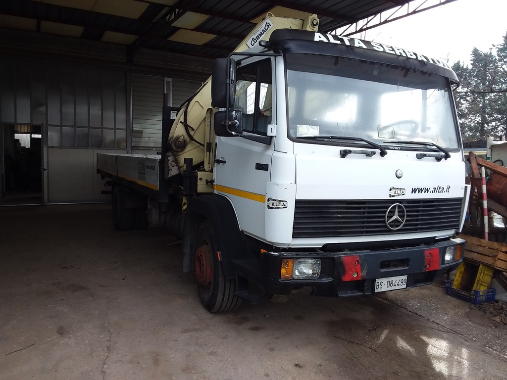 Mercedes 15  20 con gru cormach in vendita - foto 3
