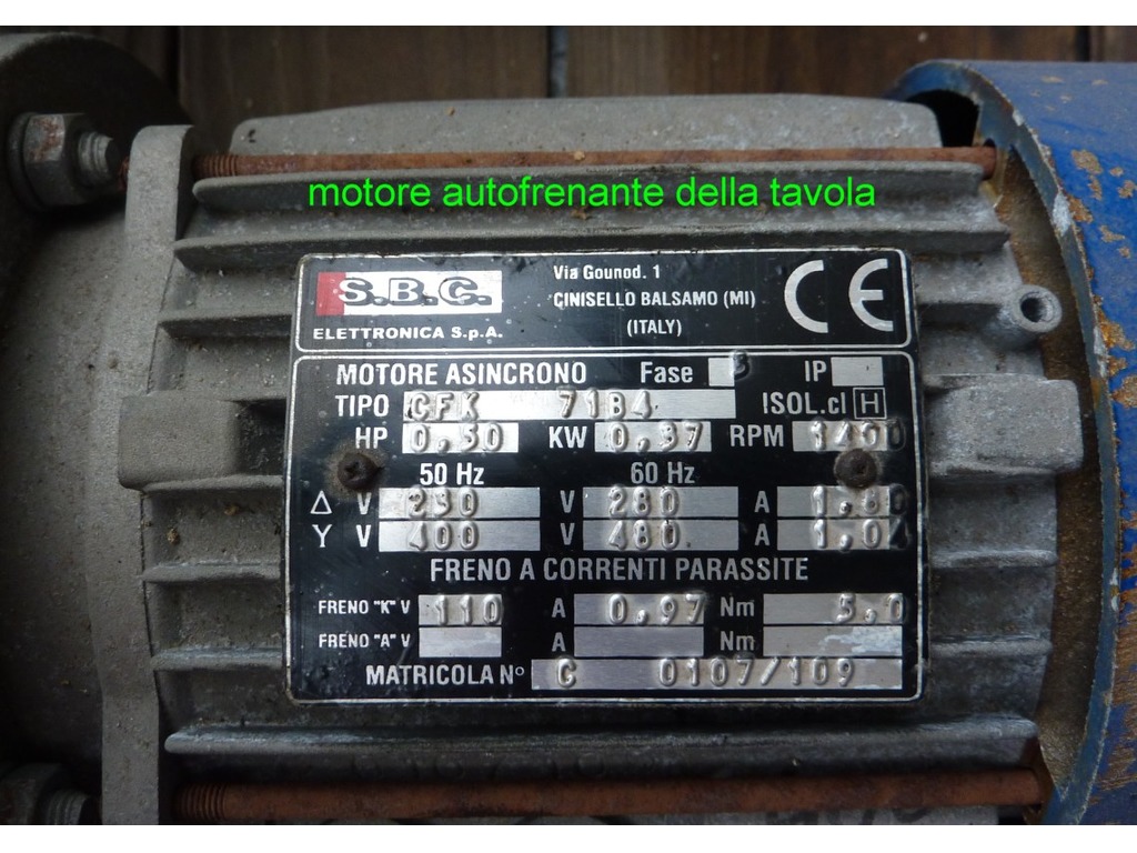 Tavola rotante Autorotor modello T 35 mai usata in vendita - foto 3