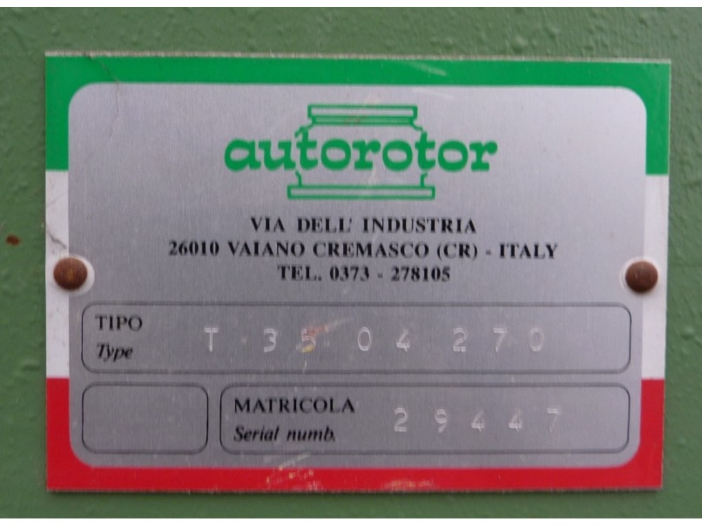 Tavola rotante Autorotor modello T 35 mai usata in vendita - foto 4