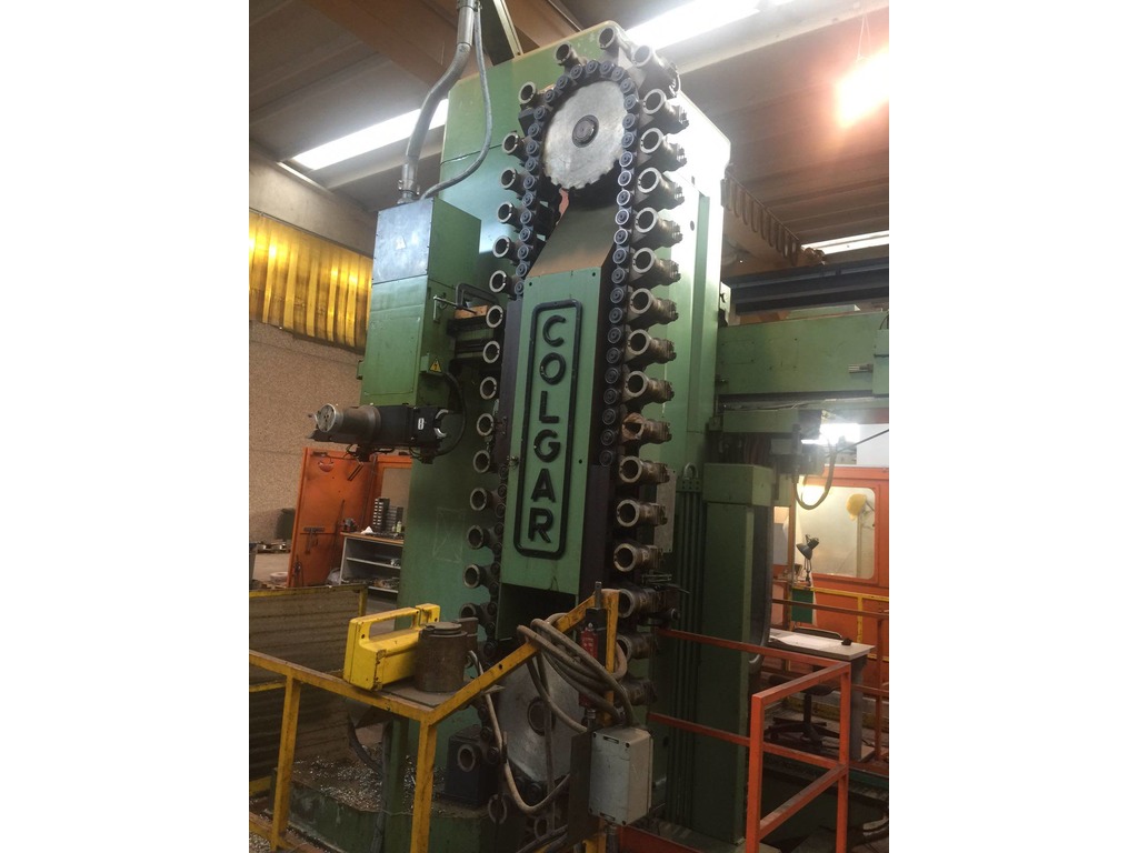 FRESA FRESATRICE ALESATRICE COLGAR A MONTANTE MOBILE USATA USED MILLING MACHINE in vendita - foto 2