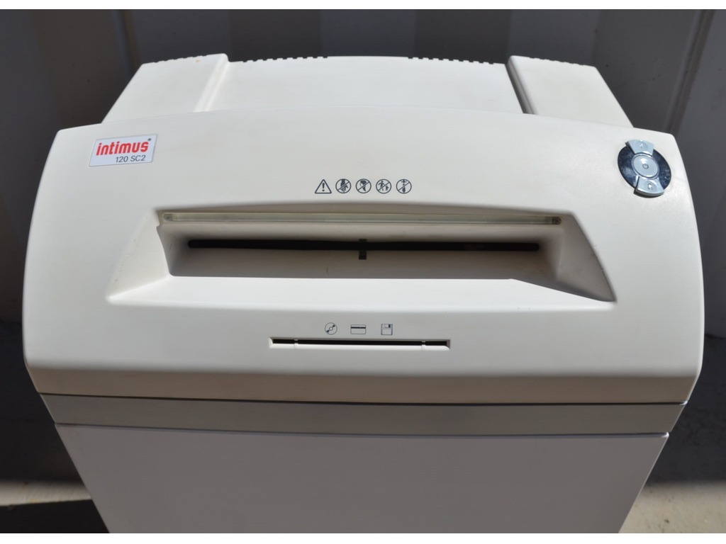 DISTRUGGIDOCUMENTI + CD/CARTE DI CREDITO INTIMUS 120 SC2 tipo 227-6S in vendita - foto 2