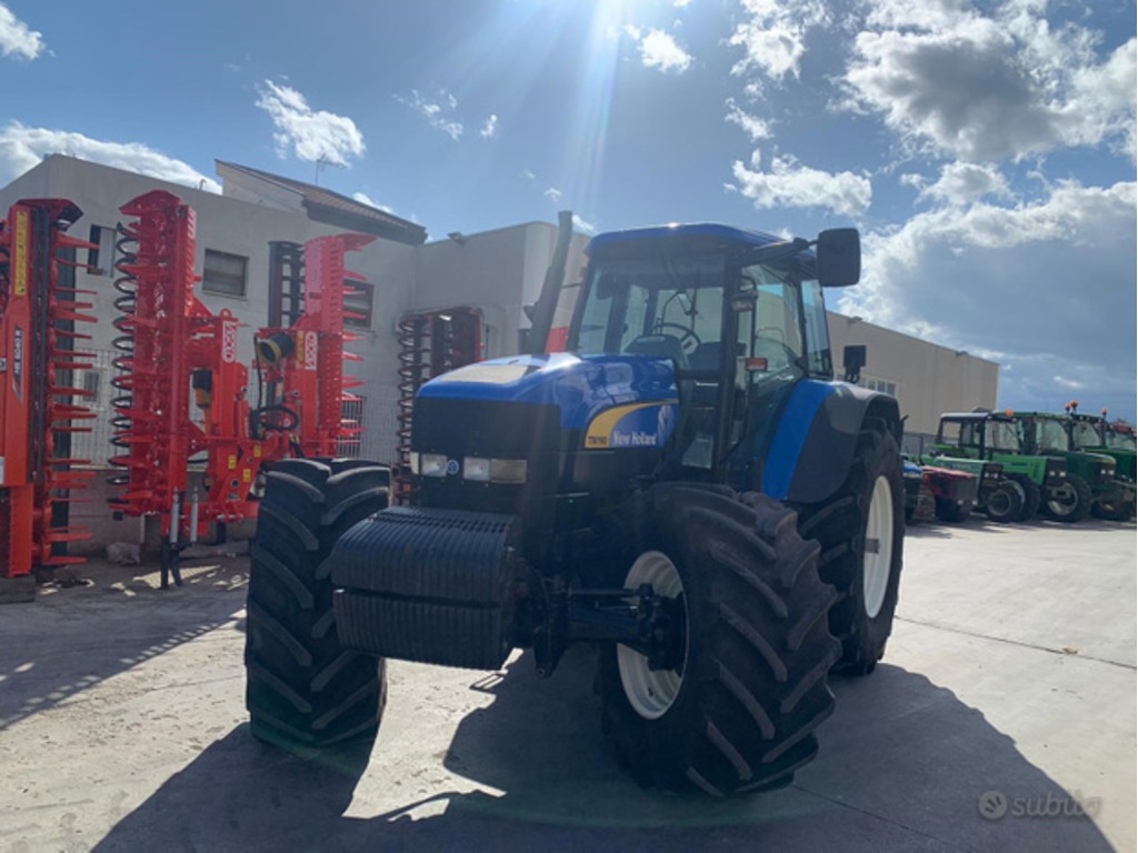 Trattore usato marca new holland mod. tm 190 in vendita - foto 2