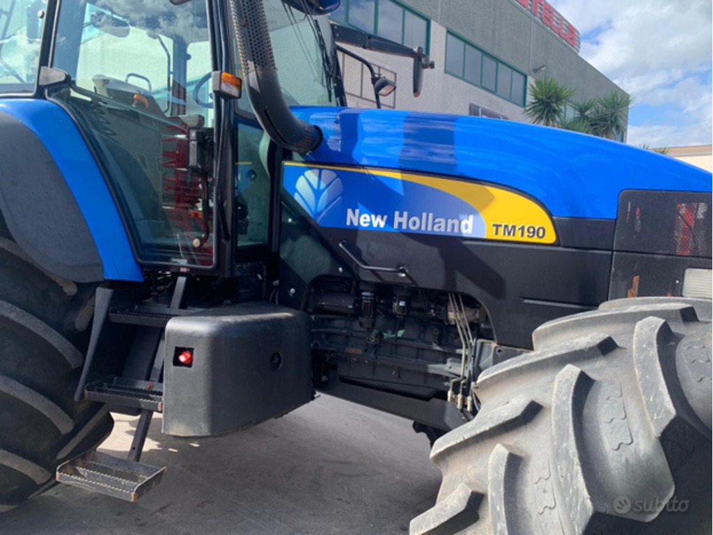 Trattore usato marca new holland mod. tm 190 in vendita - foto 5