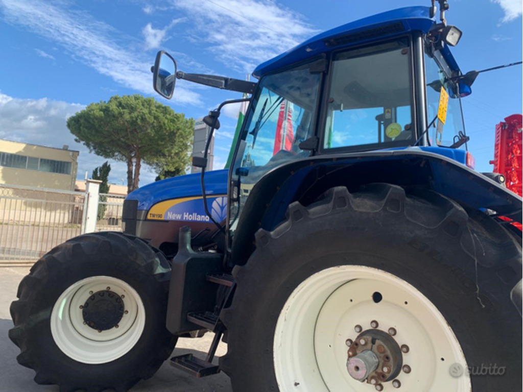 Trattore usato marca new holland mod. tm 190 in vendita - foto 6
