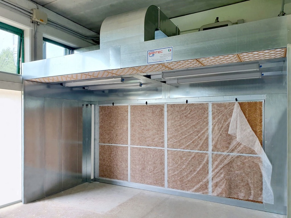 cabina di verniciatura in vendita - foto 4