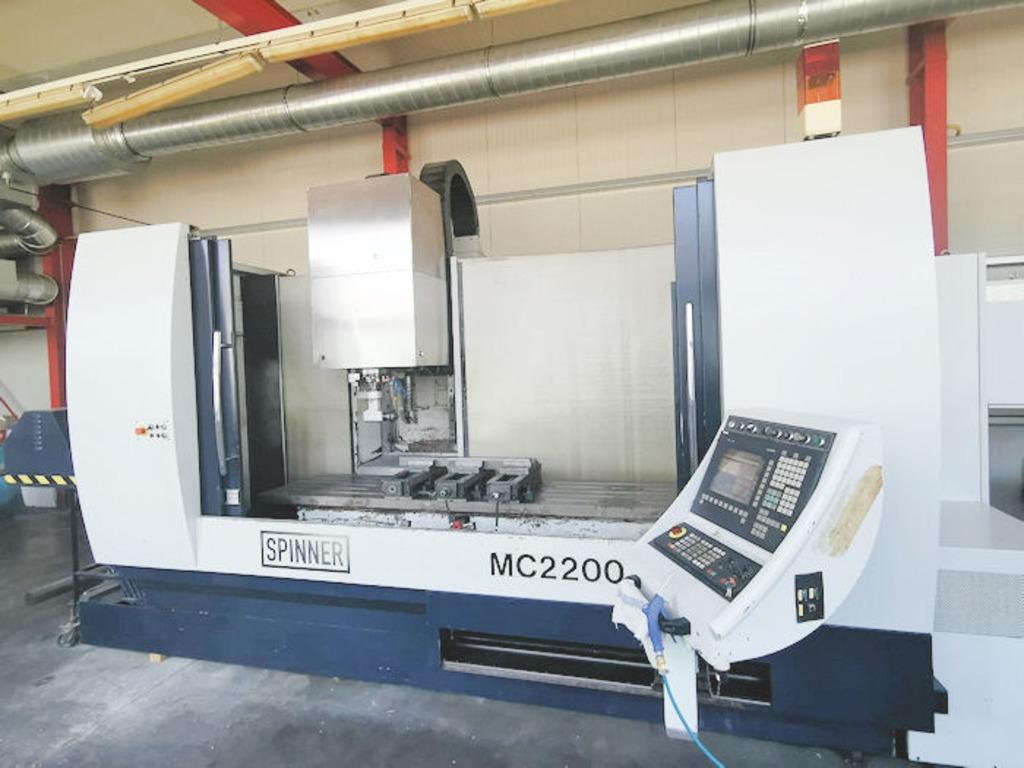 SPINNER centro di lavoro a montante mobile mod. MC 2 200 in vendita - foto 1