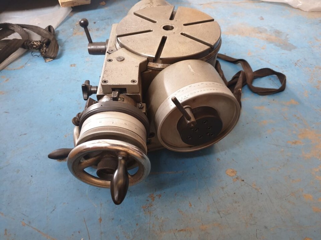 TAVOLA GIREVOLE BASCULANTE D. 250 mm USATO IN VENDITA in vendita - foto 1