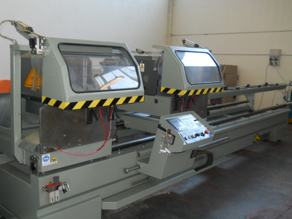 Troncatrice doppia testa Emmegi Twin Electra per alluminio in vendita - foto 4