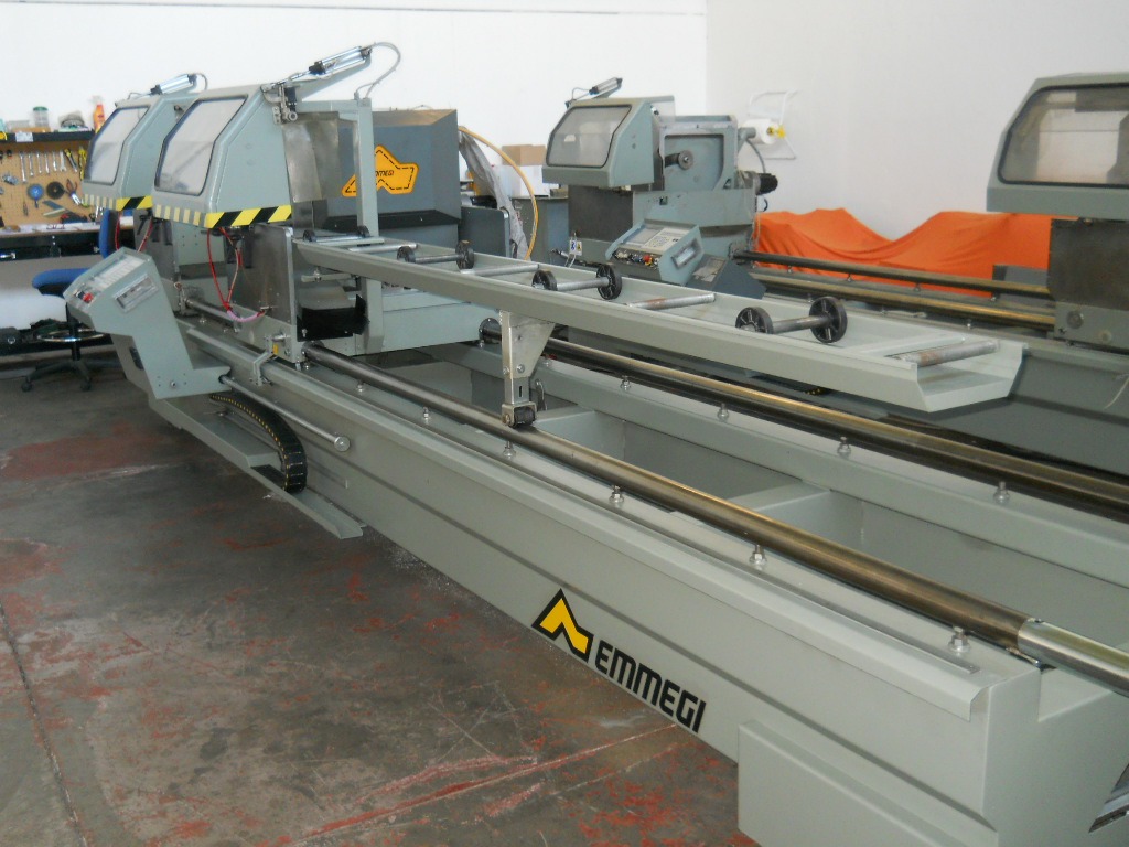 Troncatrice doppia testa Emmegi Twin Electra per alluminio in vendita - foto 5