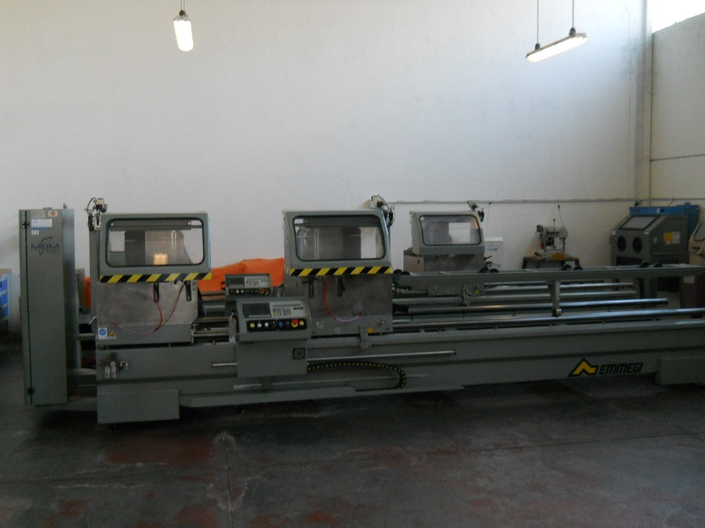 Troncatrice doppia testa Emmegi Twin Electra per alluminio in vendita - foto 6