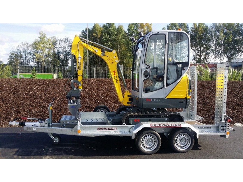 Miniescavatori Wacker Neuson 1404 con rimorchi usati in vendita al prezzo di € 2.500 in vendita - foto 1