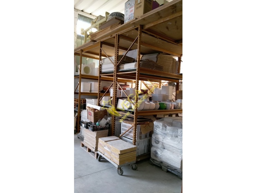 Set di scaffalature porta pallet e porta scatole in vendita - foto 1