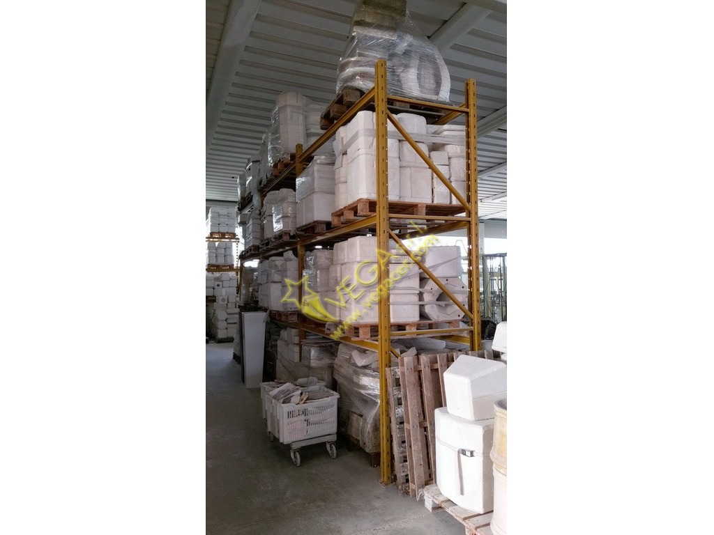 Set di scaffalature porta pallet e porta scatole in vendita - foto 4