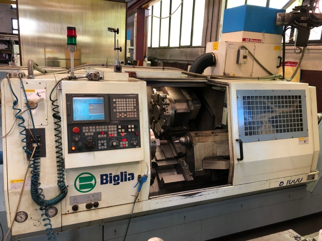 TORNIO ORIZZONTALE CNC BIGLIA B 1000 in vendita - foto 4