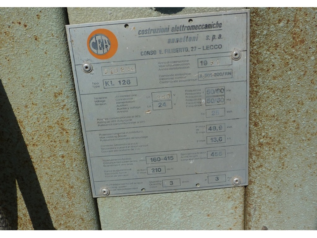 Puntatrice pneumatica CEA in vendita - foto 2
