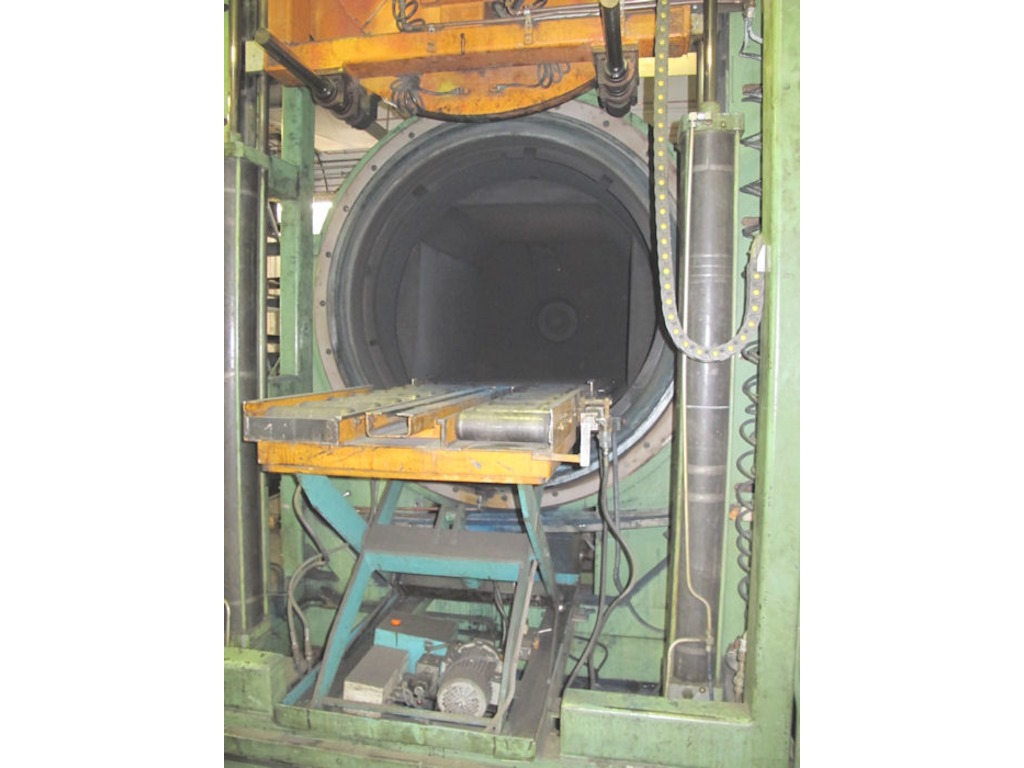 CAMLAW  forno a camera per nitrurazione fino a 750° - 900x900x1300 in vendita - foto 2