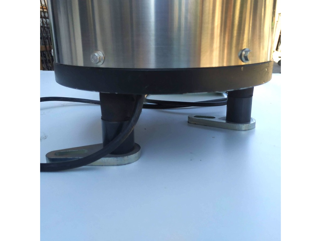 Base vibrante circolare con contenitore conico GASCO BV25-2L in vendita - foto 5