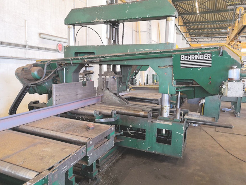 BOEHRINGER  seghetto a nastro mod. HBP 530-1100  G  con rulliera in vendita - foto 3