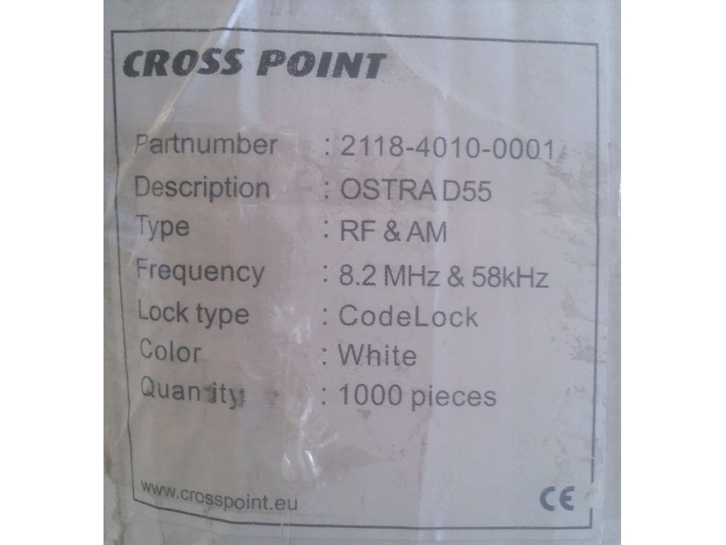 Stock placche antitaccheggio CROSS POINT mod. OSTRA D.55 in vendita - foto 3