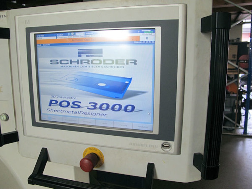 SCHRÖDER  piegatrice + cesoia + scantonatrice mod. SPB 4000 + MSS 4000 in vendita - foto 4