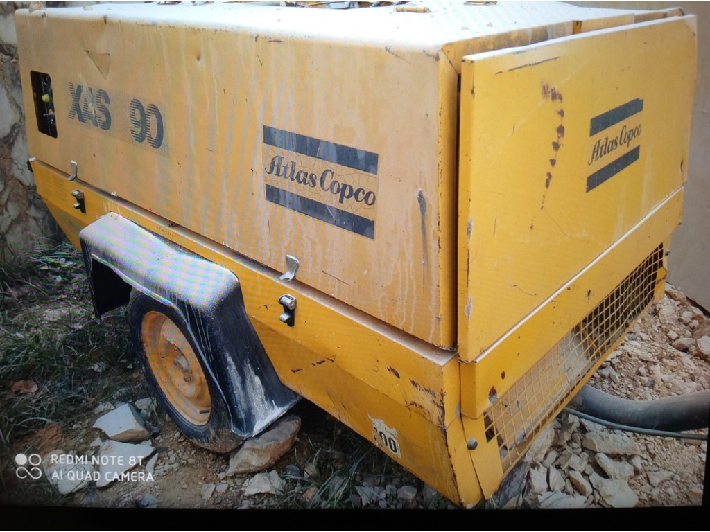 MOTOCOMPRESSORE ATLAS COPCO XAS90 in vendita - foto 2