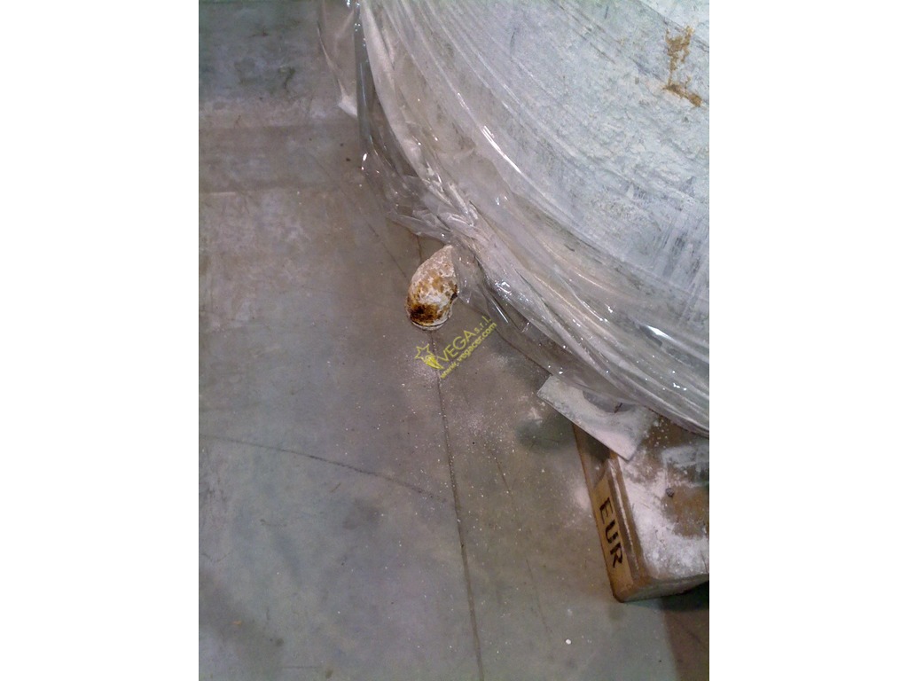 Vasca rotonda in acciaio inox per smalto in vendita - foto 1