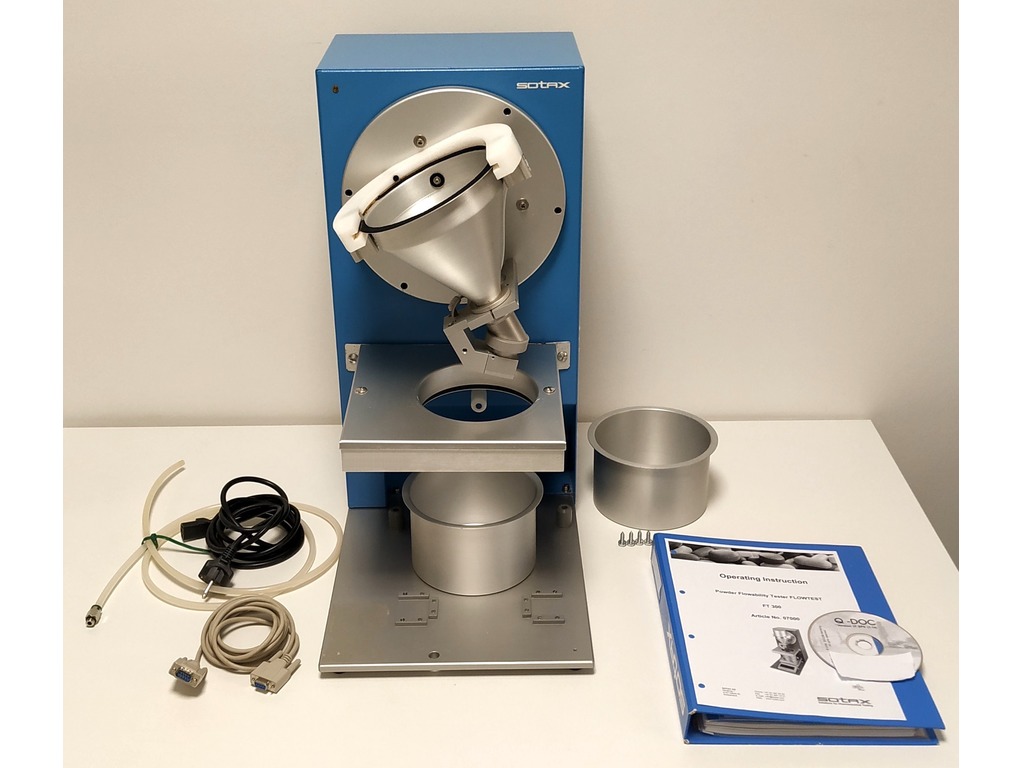 SOTAX FT 300 Tester di scorrevolezza powder flowability tester in vendita - foto 1