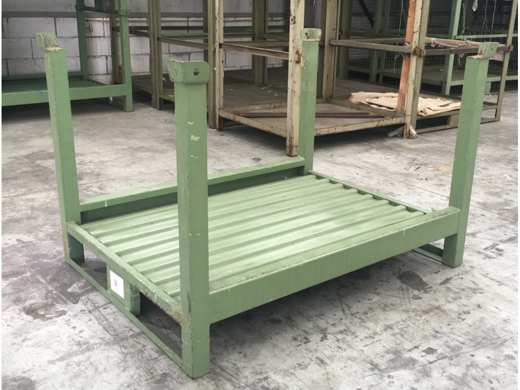 Casse pallet in ferro usate in vendita - foto 1