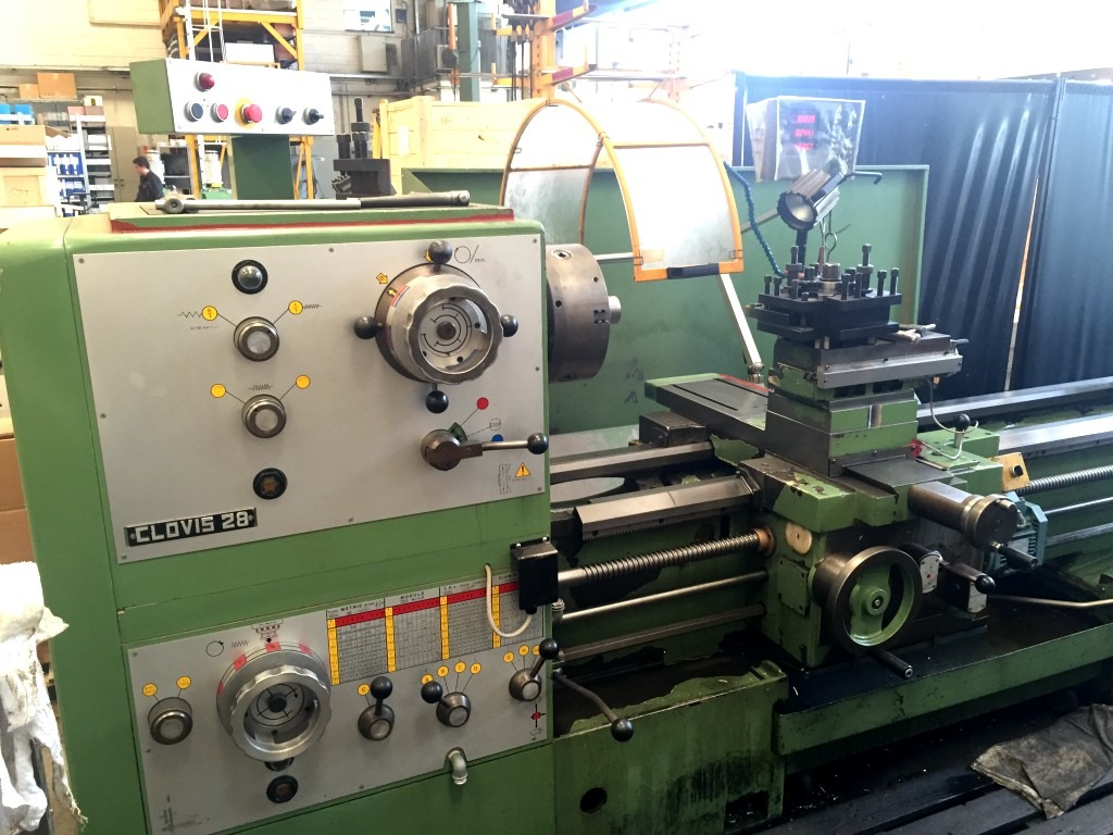 TORNIO PARALLELO MERLI MODELLO CLOVIS 28 DISTANZA PUNTE 6000 mm - ALTEZZA PUNTE 410 mm in vendita - foto 1