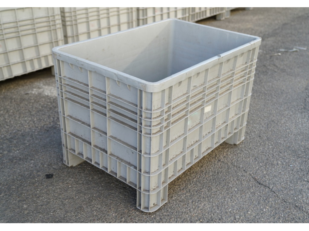 Cassoni casse pallet bins impilabili ad incastro usati in vendita - foto 2