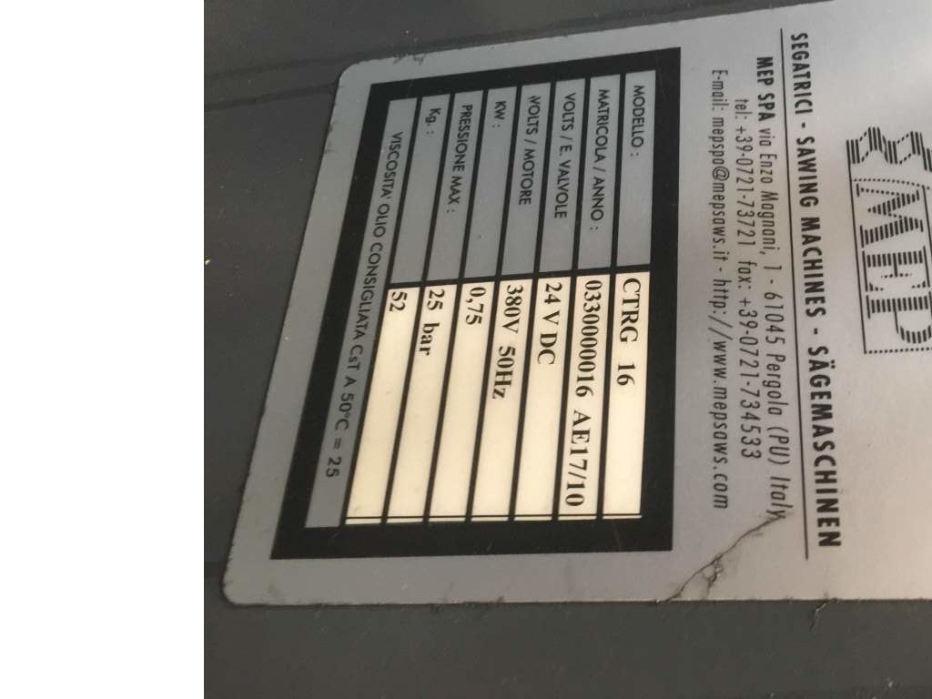 SEGATRICE MEP- MODELLO 332NC EVO -USATO in vendita - foto 4