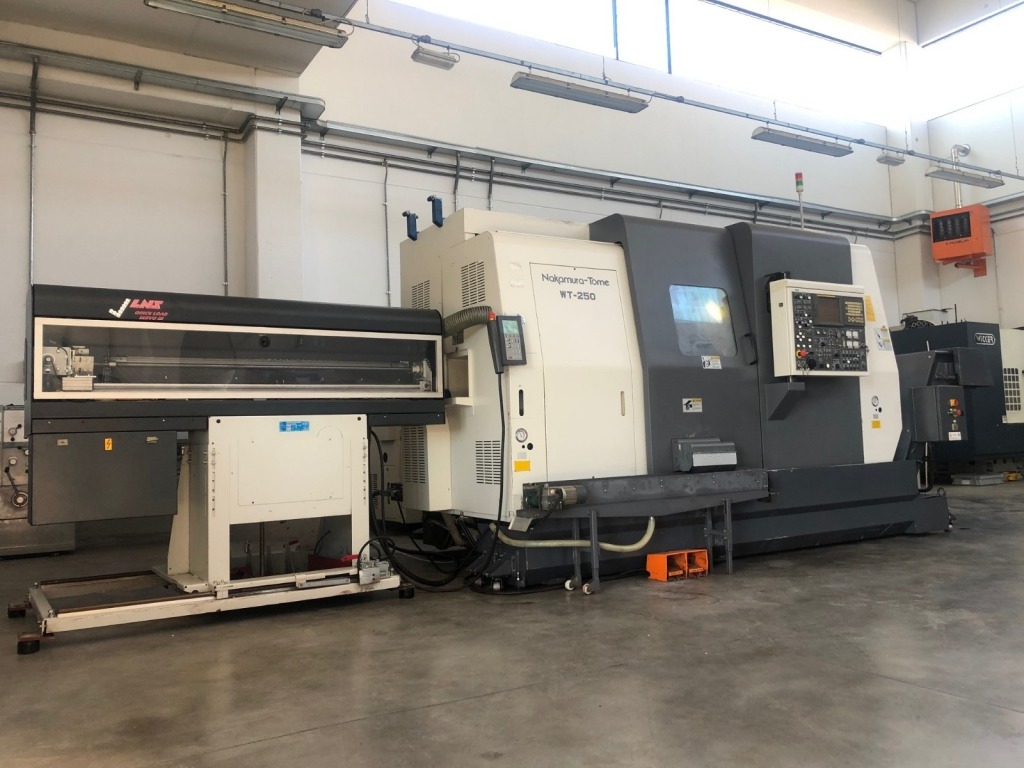 Tornio orizzontale da barra Nakamura WT 250 MMY in vendita - foto 4