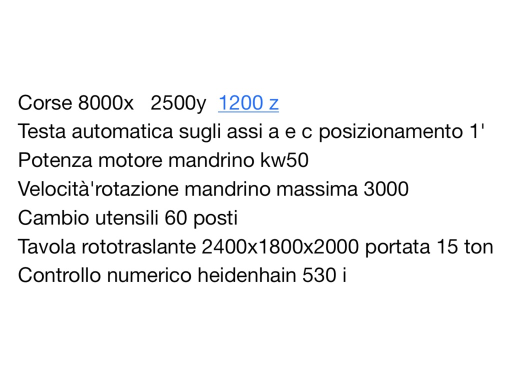 Alesatrice a montante mobile Lazzati mod hb2m 8000 in vendita - foto 5