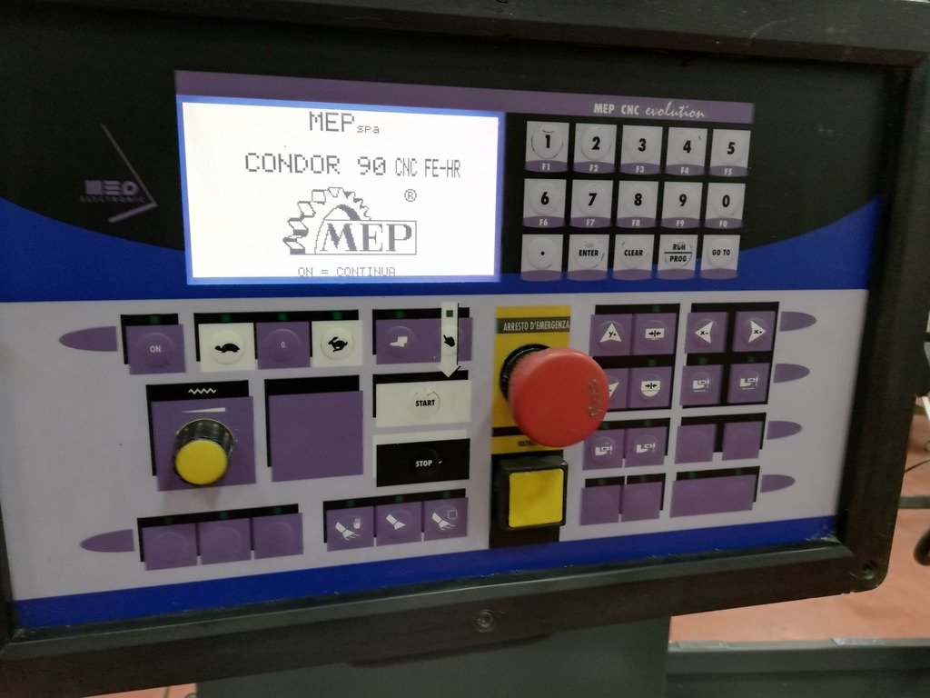 SEGATRICE AUTOMATICA MEP CONDOR 90 CNC HR in vendita - foto 3