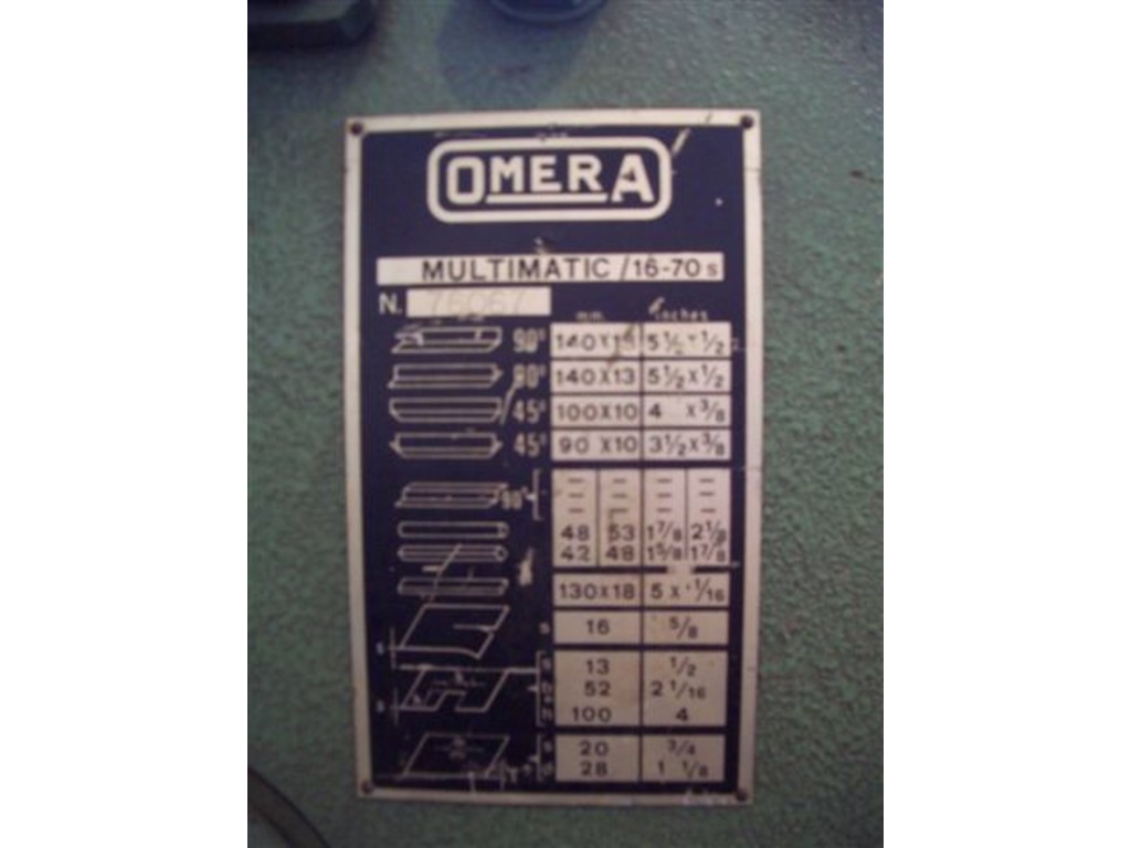 PUNZONATRICE UNIVERSALE OMERA MULTIMATIC in vendita - foto 3
