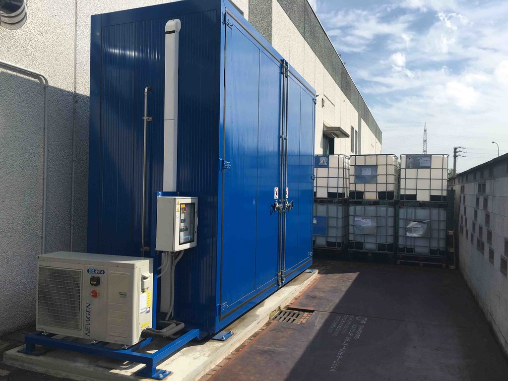 ARMADIO CONTENITORE COIBENTATO SOLVENTI in vendita - foto 3