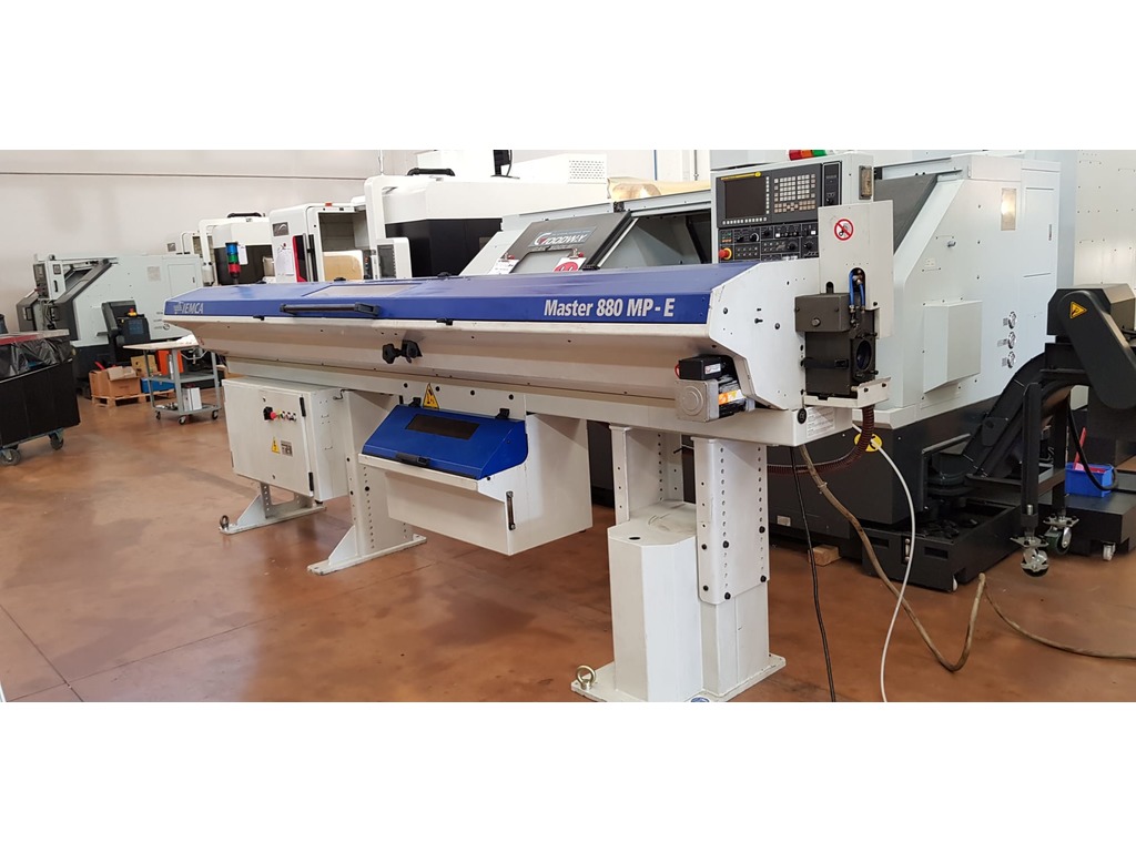 TORNIO MOTORIZZATO BIMANDRINO A 2 TORRETTE EMCO HYPERTURN 665MSY in vendita - foto 6