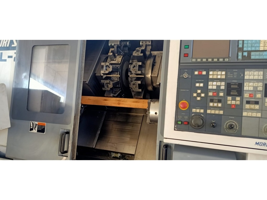 Tornio bimandrino Mori Seiki DL20 in vendita - foto 1