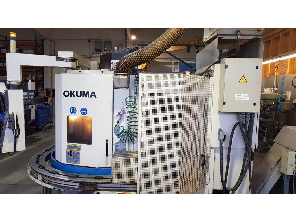 Tornio Rovesciato OKUMA LVT300-M OSP-U100L in vendita - foto 1