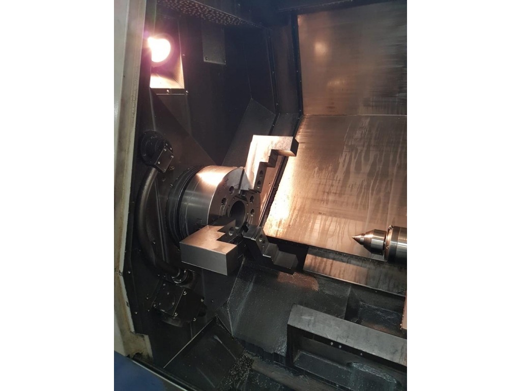 Tornio orizzontale CNC con utensili motorizzato DAEWOO PUMA 350MB usato in vendita - foto 3
