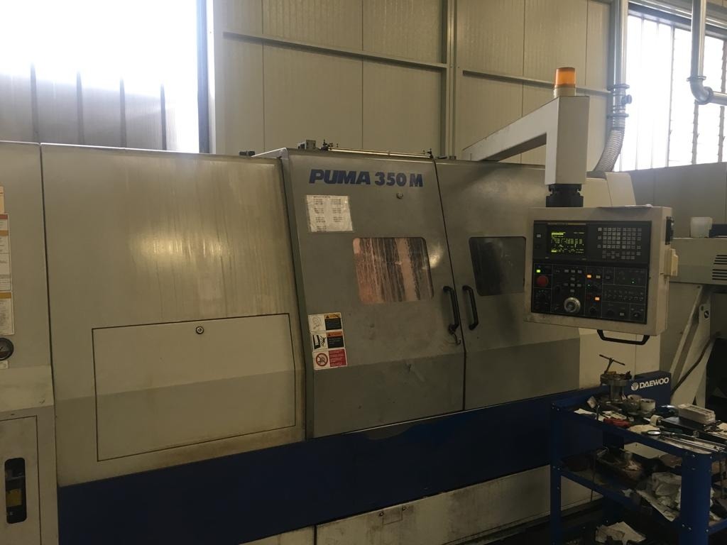 Tornio orizzontale CNC con utensili motorizzato DAEWOO PUMA 350MB usato in vendita - foto 4