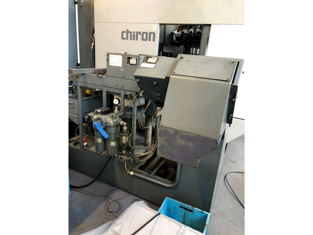 Centro di lavoro verticale a doppio mandrino rotopallet CHIRON DZ 12 W in vendita - foto 1