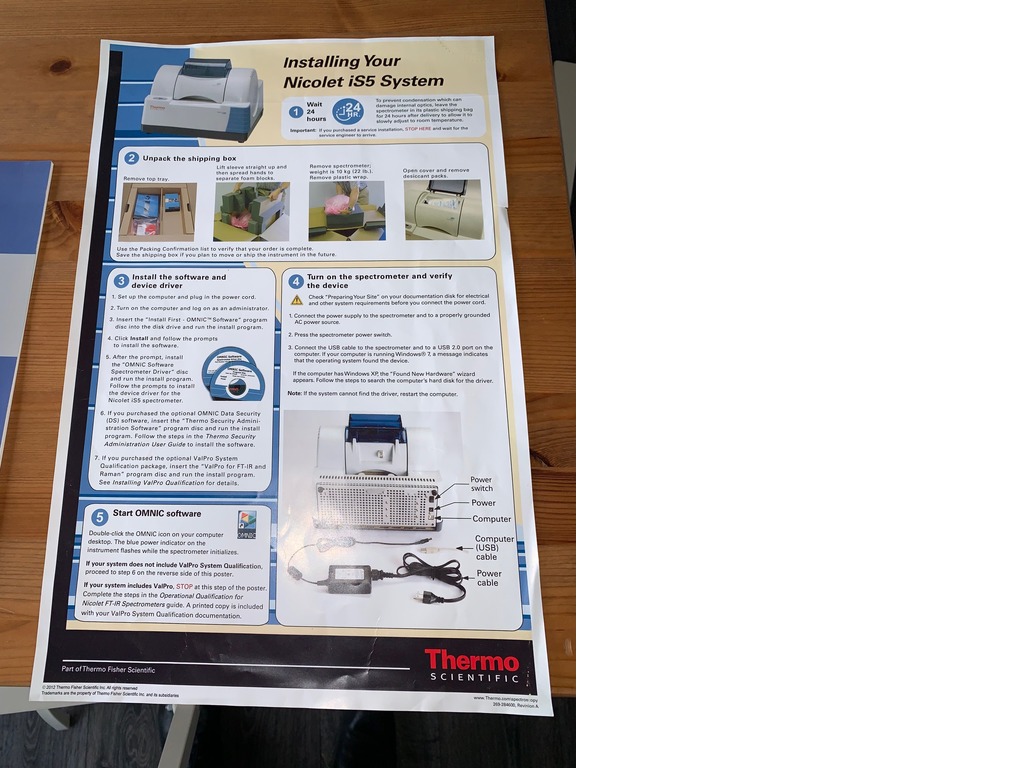Thermo Scientific Nicolet Is10 FT-IR spectrometer in vendita - foto 8