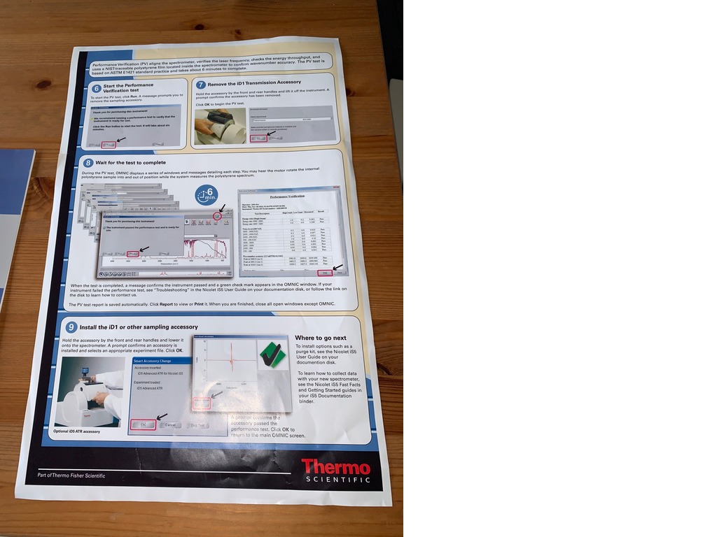 Thermo Scientific Nicolet Is10 FT-IR spectrometer in vendita - foto 9
