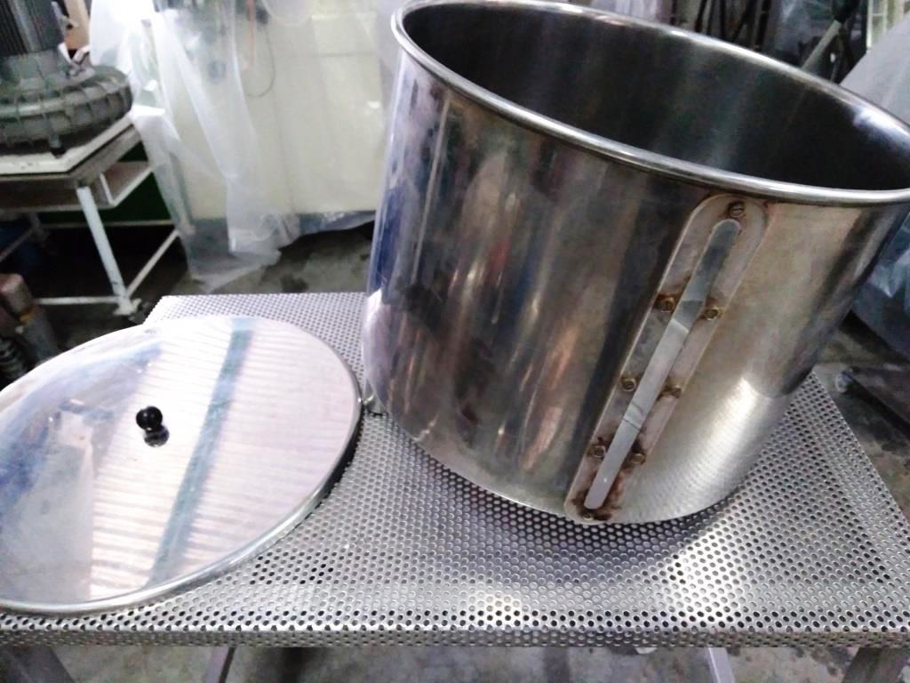 CONTENITORE IN ACCIAIO INOX DA STOCCAGGIO 15 LT (COD. MF-PR-CONTE-8) in vendita - foto 2